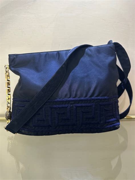 gianni versace velvet bag|Gianni Versace crossbody bag.